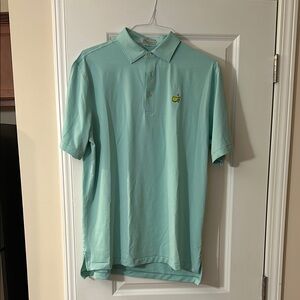 Masters Polo by Peter Millar Green Polo Shirt